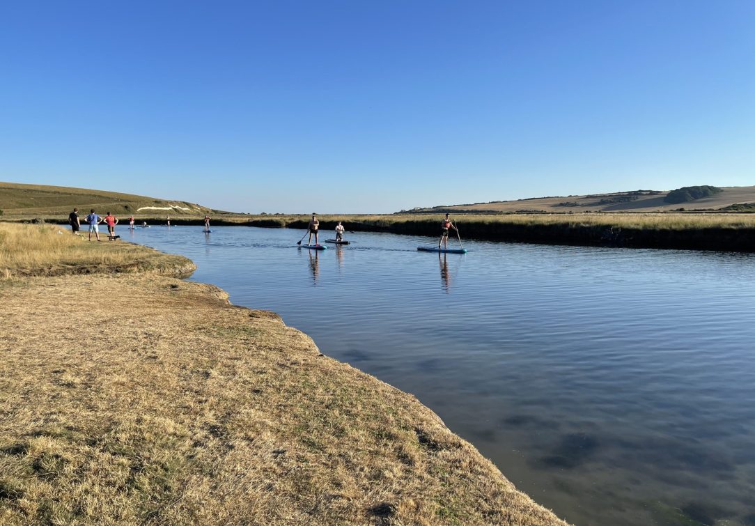 Paddleboarders Cuckmere